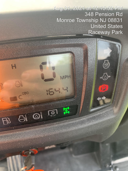 2021 Kubota RTV-X1140W-H Plastic Canopy, Windshield Acrylic Clear, LED Strobe Light, Wire Harness Kit, Back up Alarm