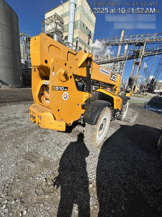 2020 JCB 510-56 Canopy, Solid Tires, Work Lights, Beacon, Aux Hydraulics, Back up Alarm, Lifting Eye, ES Decals