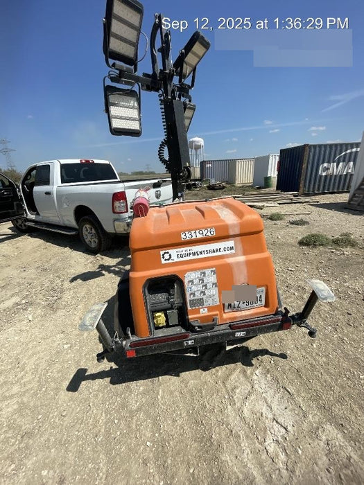 2023 Generac MLT2 Diesel, Flex Switch 120V Input, Powerzone Controller, (4) 320W LED Lights, 4kW Generator, 39.9 Gal Fuel Tank, 2" Ball, T3