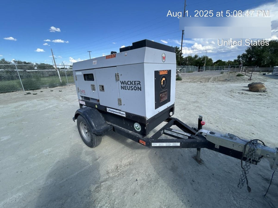 2020 WACKER NEUSON G25