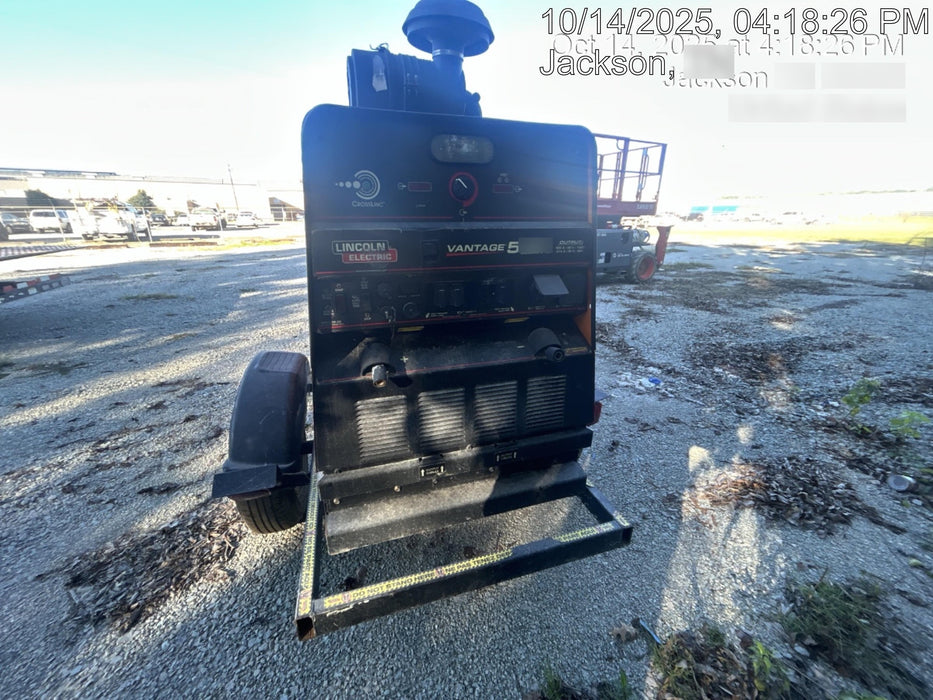 2021 Lincoln Electric Vantage 549X Ready Pak 3, ORANGE (includes trailer, cable rack, fender light kit)