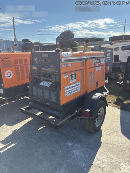2021 Lincoln Electric Vantage 549X Ready Pak 3, ORANGE (includes trailer, cable rack, fender light kit)