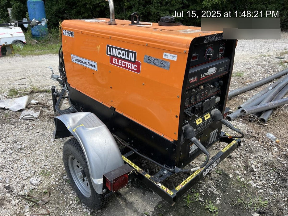 2022 Lincoln Electric LE400 Kubota V1505, Trlr, Cable Rack, Light Kit, ES Decals, T3