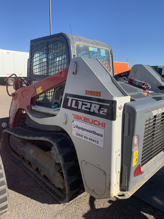 2020 Takeuchi TL12R2-CRR Cab/Heat/Air, Hydraulic QC, Ride Control
