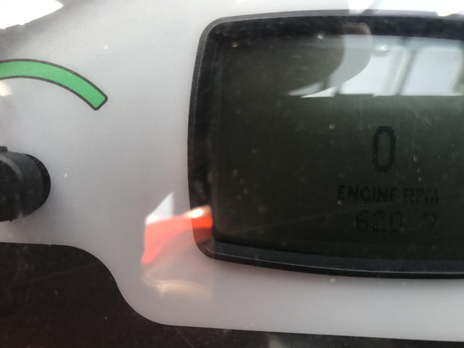 2018 Genie GTH-1056 Genie GTH-1056 w/Open ROPS, Solid Tires, Work Light/Beacon, 60" Carriage and Forks