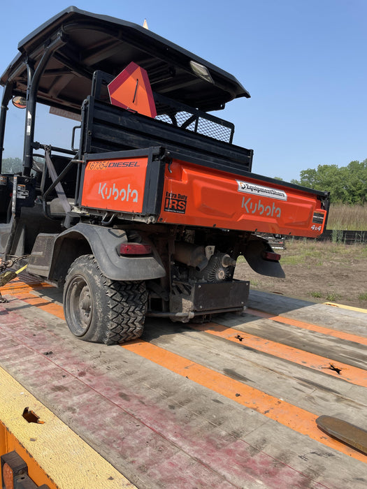 2022 Kubota RTV-X1140W-H Plastic Canopy, Windshield Acrylic Clear, LED Strobe Light, Wire Harness Kit, Back up Alarm