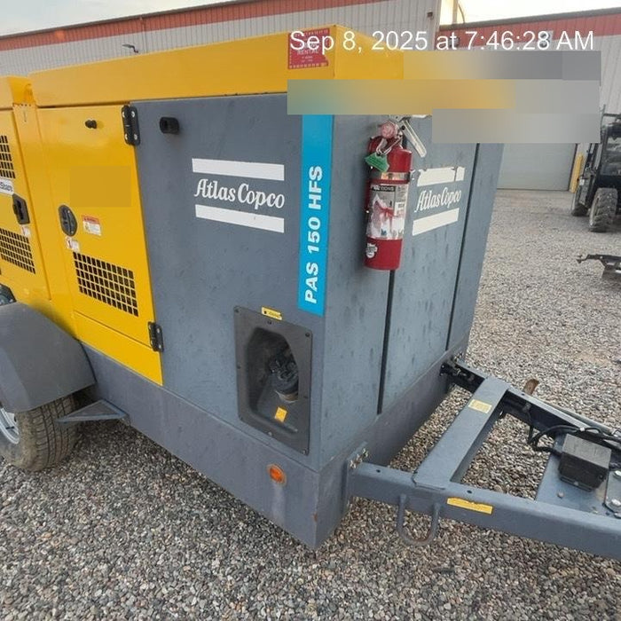 2020 ATLAS COPCO PAS 150 HF CS Enclosed