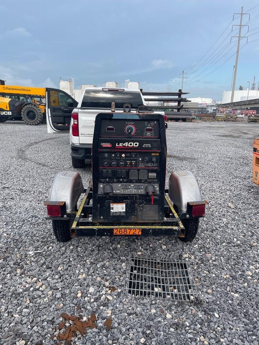 2022 Lincoln Electric LE400 Kubota V1505, Trlr, Cable Rack, Light Kit, ES Decals, T3