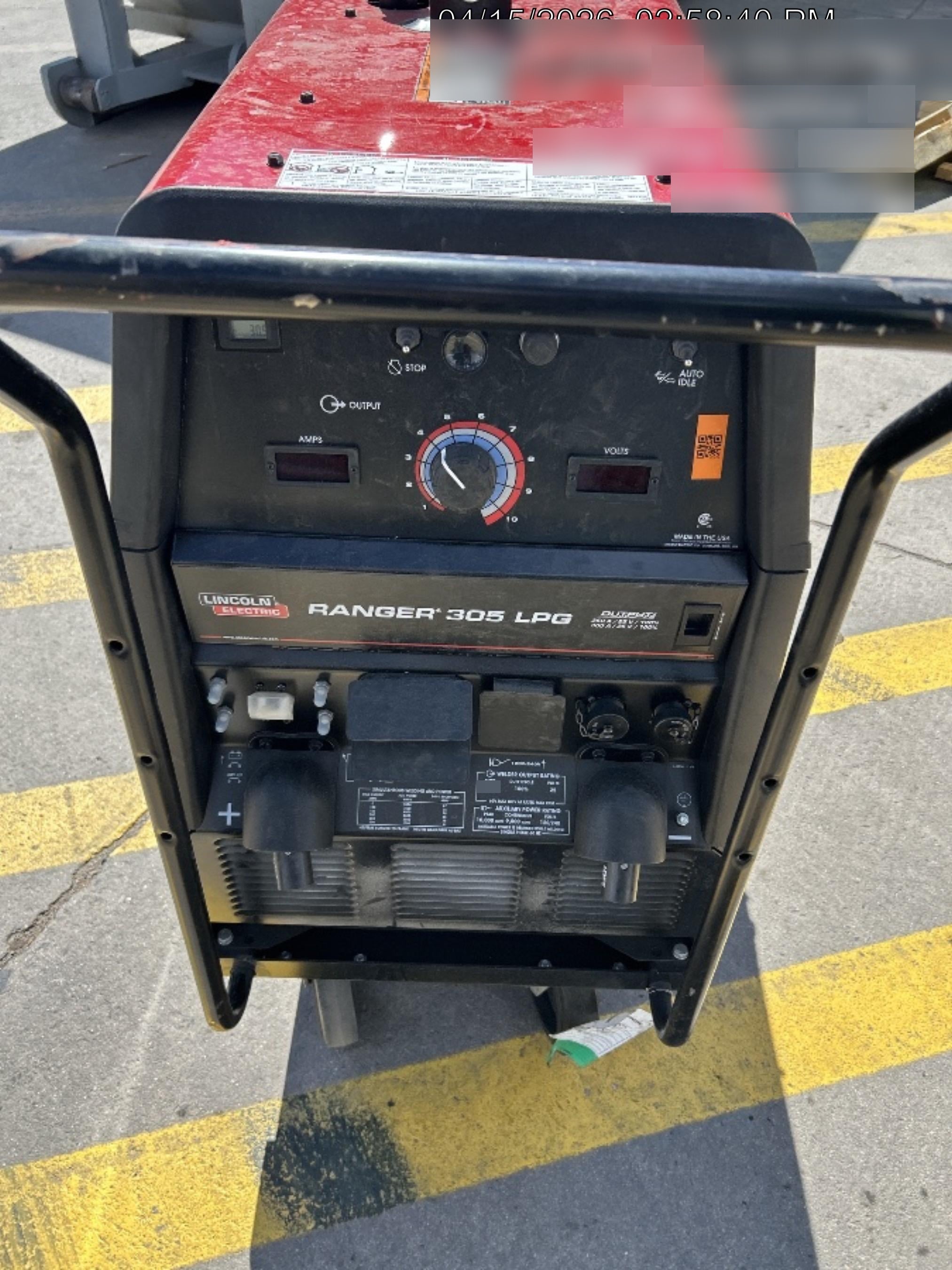2026 LINCOLN ELECTRIC Ranger 305 LPG