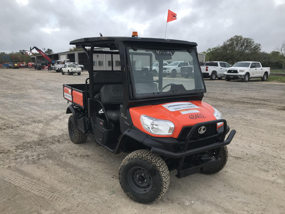 2019 Kubota RTV-X1140W-H 4WD, LED Strobe, Windshield Tempered Glass, Plastic Canopy, Wire Harness Kit, Backup Alarm