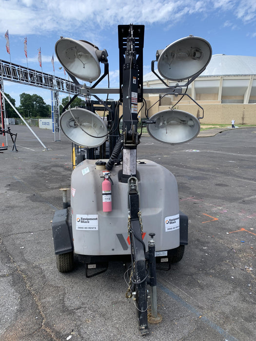 2019 Wacker Neuson LTV6L-MH Wacker Neuson LTV6L Mobile Light Tower w/Fuel Level Sensor Installed