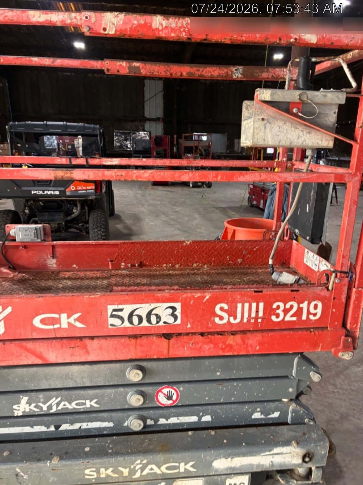 2017 Skyjack SJIII-3219 SJ3219, Trojan Battery Set, Extended Warranty 5yr/5k hr