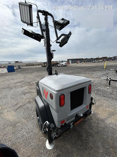 2024 Wacker Neuson LTT4 Diesel, Kohler KDW702, Deep Sea Controller, Auto Start, LED 320W, Bypass Outlet, T3