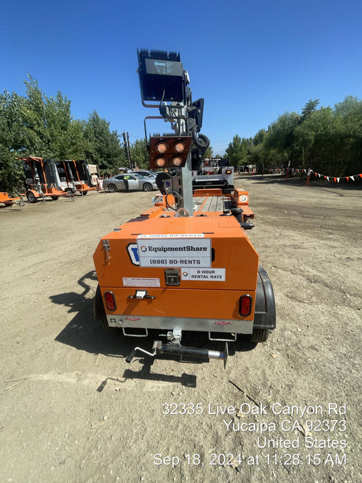 2024 Wanco WLTT-4MM4K Diesel, Deep Sea Controller, Shore Power Plug, Auto Start, (4) 350W LED Floodlights, 4kW Generator, 60 Gal Fuel Tank, 2" Ball, T3