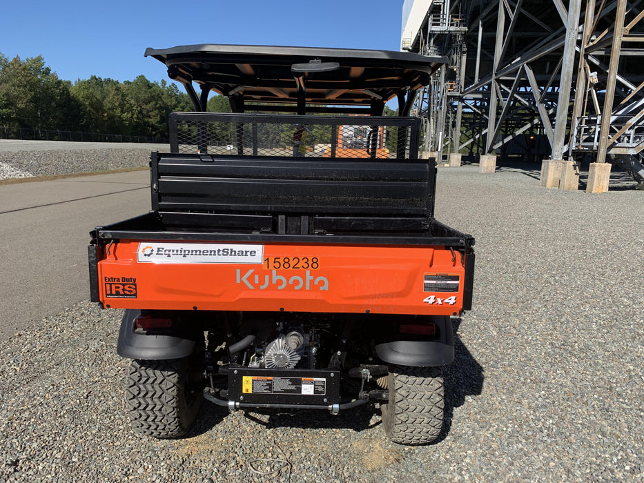2021 Kubota RTV-X1140W-H Plastic Canopy, Windshield Acrylic Clear, LED Strobe Light, Wire Harness Kit, Back up Alarm