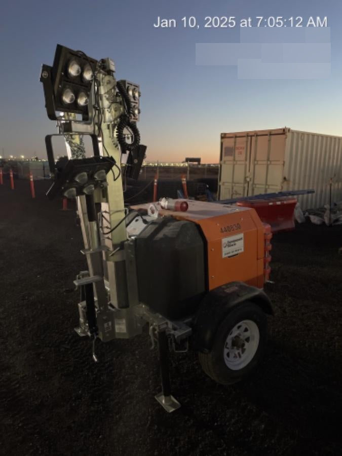2024 Wanco WLTT-4MM4K Diesel, Deep Sea Controller, Shore Power Plug, Auto Start, (4) 350W LED Floodlights, 4kW Generator, 60 Gal Fuel Tank, 2" Ball, T3