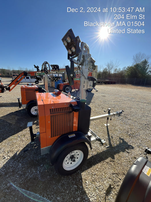 2024 Wanco WLTT-4MM4K Diesel, Deep Sea Controller, Shore Power Plug, Auto Start, (4) 350W LED Floodlights, 4kW Generator, 60 Gal Fuel Tank, 2" Ball, T3