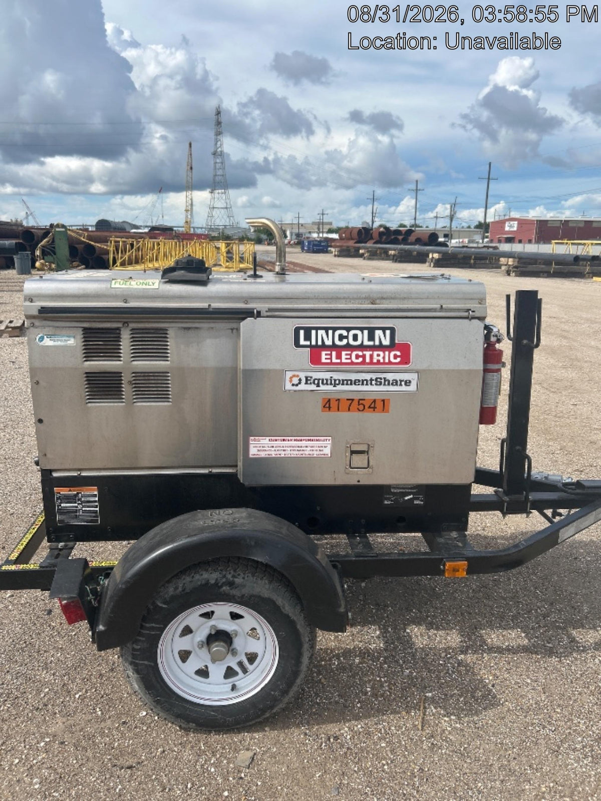 2024 Lincoln Electric LE400 Kubota V1505, Trlr, Cable Rack, Light Kit, ES Decals, T3
