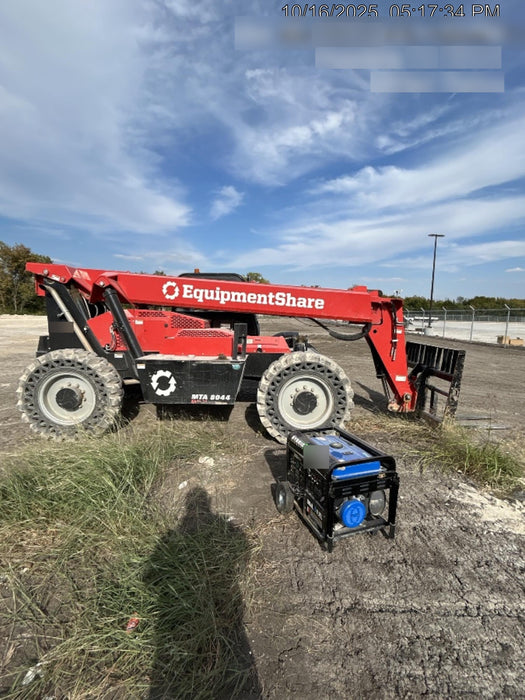 2020 Manitou MTA8044 74hp T4F, Open ROPS, Cab and Boom LED work lights, Auxiliary Hydraulics, Solid Tires, Amber strobe, Lift Hook w/66" Carriage, 60" Forks