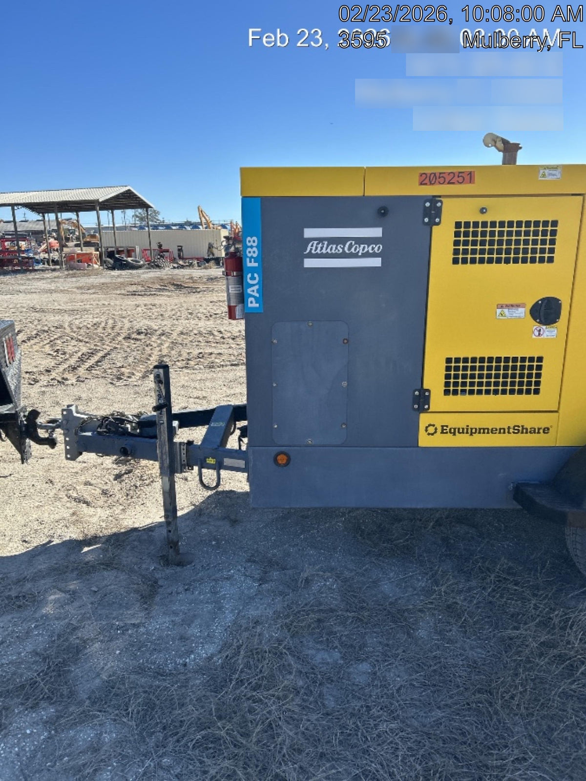 2022 ATLAS COPCO PAC F88 PD-S