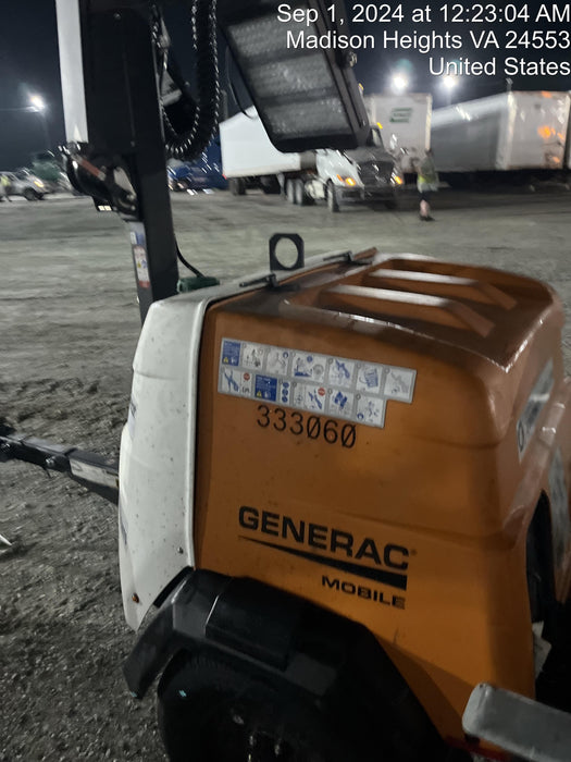 2023 Generac MLT2 Diesel, Flex Switch 120V Input, Powerzone Controller, (4) 320W LED Lights, 4kW Generator, 39.9 Gal Fuel Tank, 2" Ball, T3