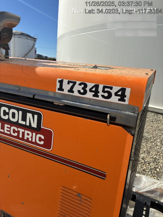 2021 Lincoln Electric Vantage 549X Ready Pak 3, ORANGE (includes trailer, cable rack, fender light kit)