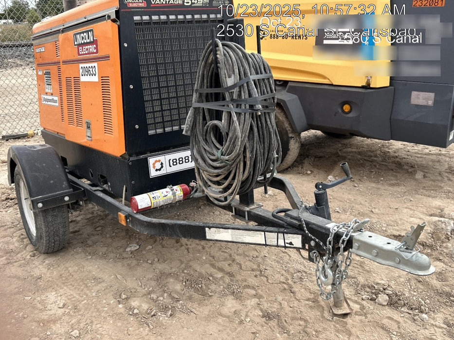 2022 Lincoln Electric Vantage 549X VANTAGE 549X READY-PAK 3