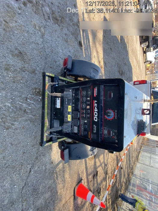 2024 Lincoln Electric LE400 Kubota V1505, Trlr, Cable Rack, Light Kit, ES Decals, T3