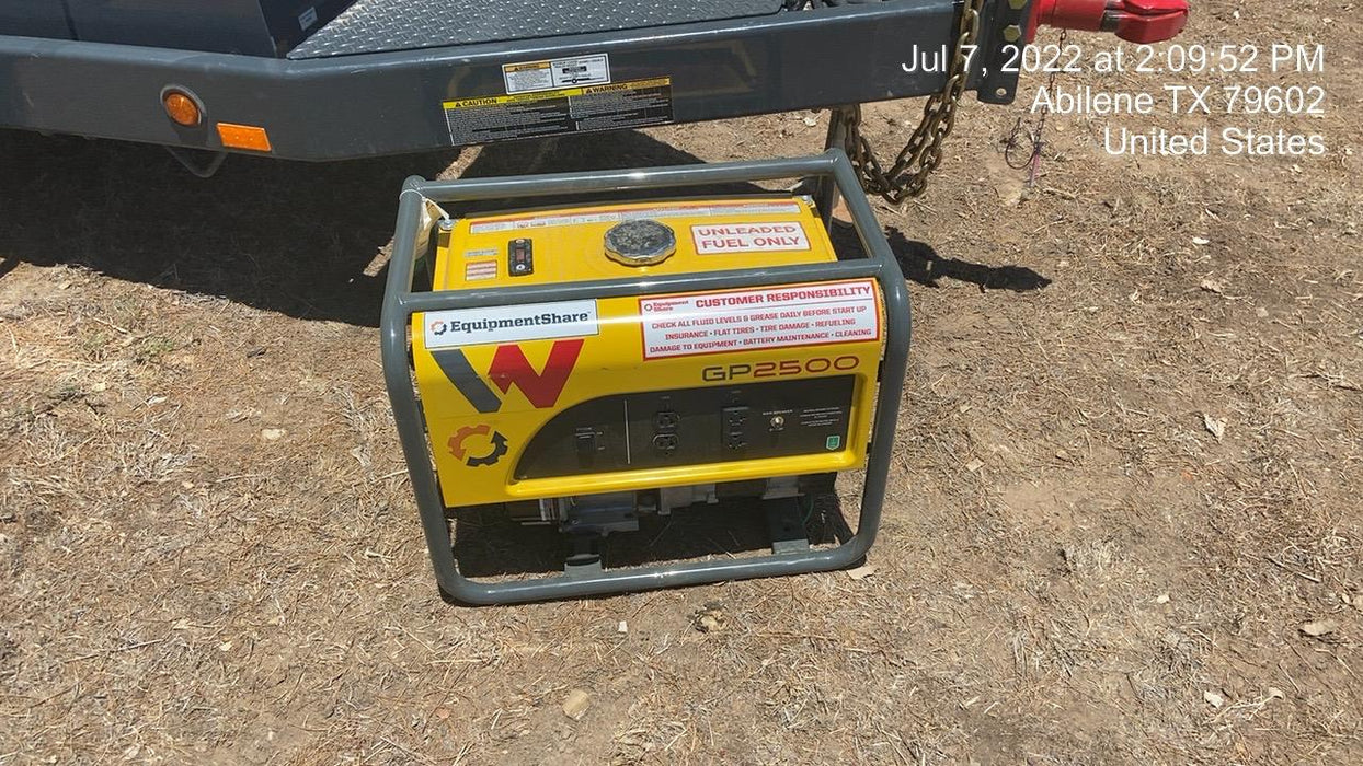 2021 WACKER NEUSON GP2500A