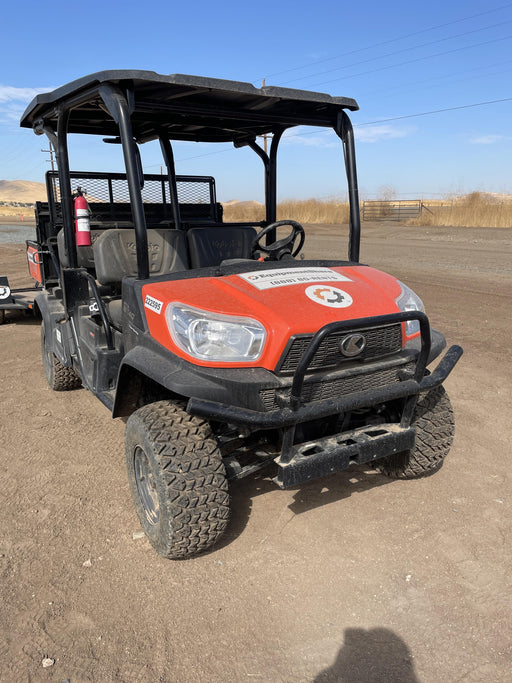 2022 Kubota RTV-X1140W-H Plastic Canopy, Windshield Acrylic Clear, LED Strobe Light, Wire Harness Kit, Back up Alarm