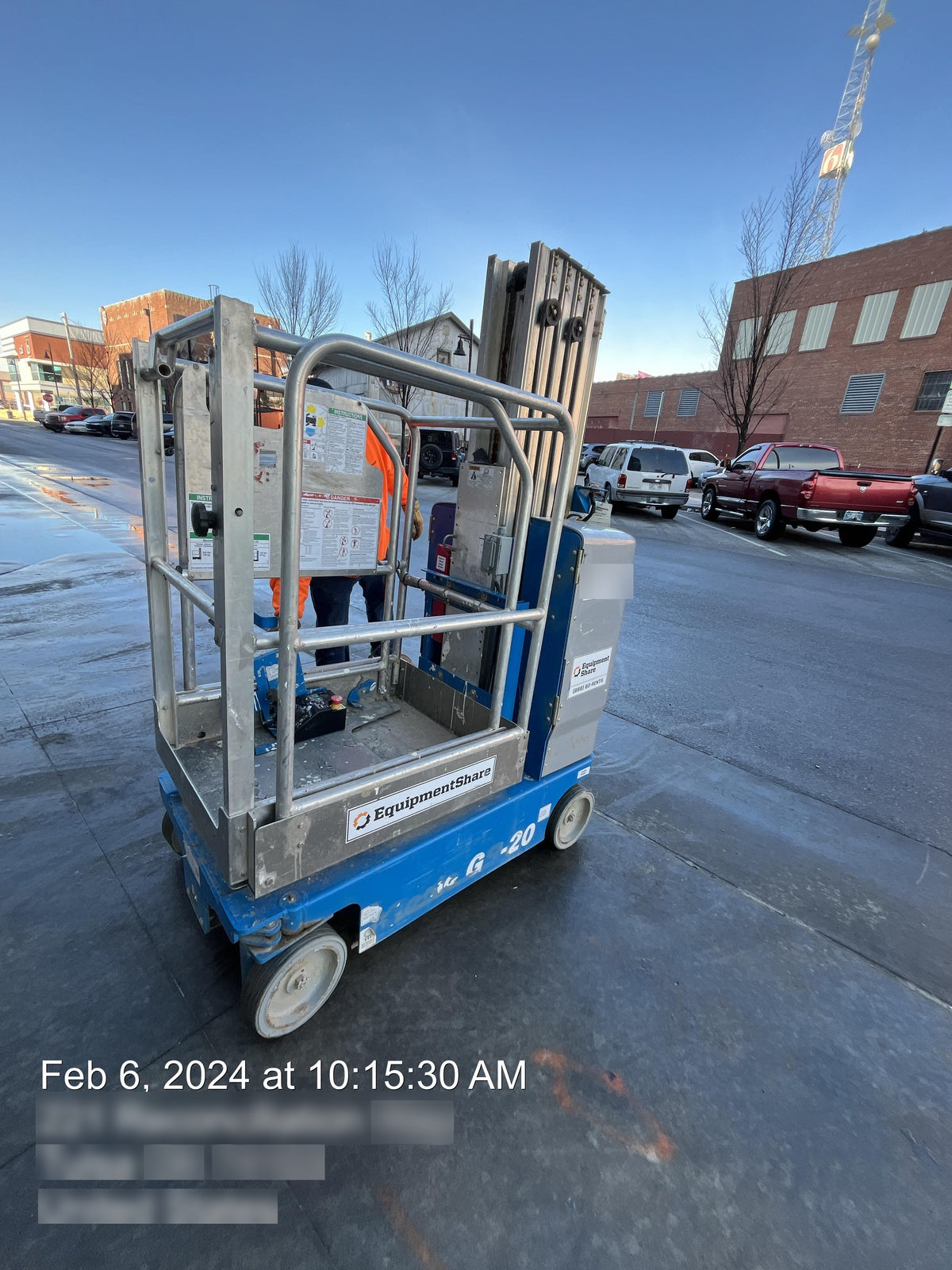 2019 GENIE GR-20