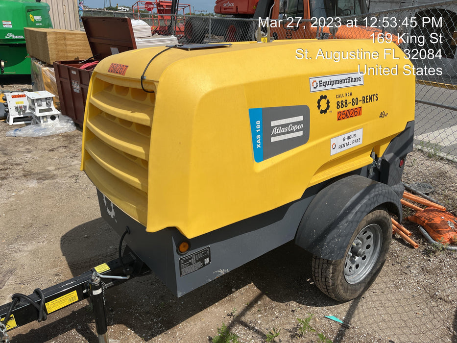 2022 ATLAS COPCO XAS188 CWK
