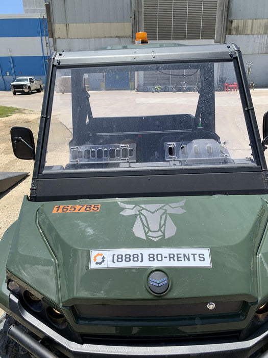 2021 Yanmar YU1000 Canopy, Steel Wheel, Poly WindShield, Beacon, Backup Alarm