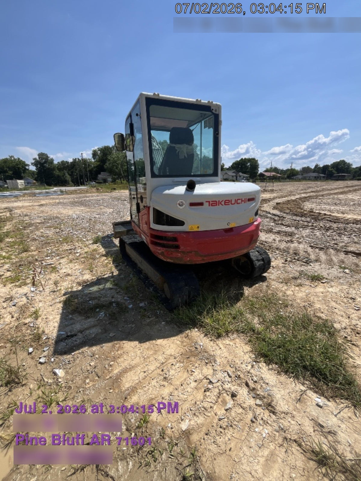 2023 TAKEUCHI TB250-2CR