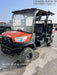 2022 Kubota RTV-X1140W-H Plastic Canopy, Windshield Acrylic Clear, LED Strobe Light, Wire Harness Kit, Back up Alarm