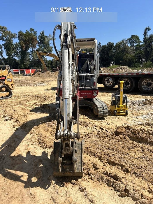 2020 Takeuchi TB235-2R Canopy, Rubber Tracks, Manual TAG QC