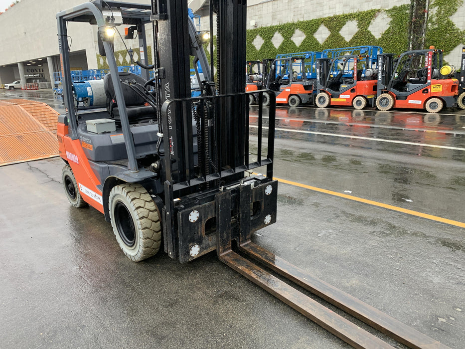 2022 TOYOTA 8FGU25 LP w/ Scale