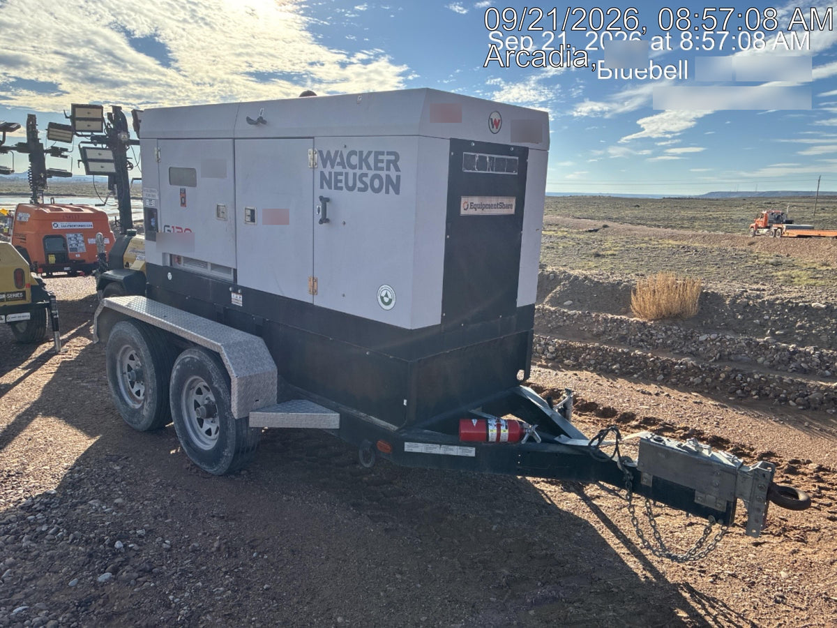 2019 WACKER NEUSON G130