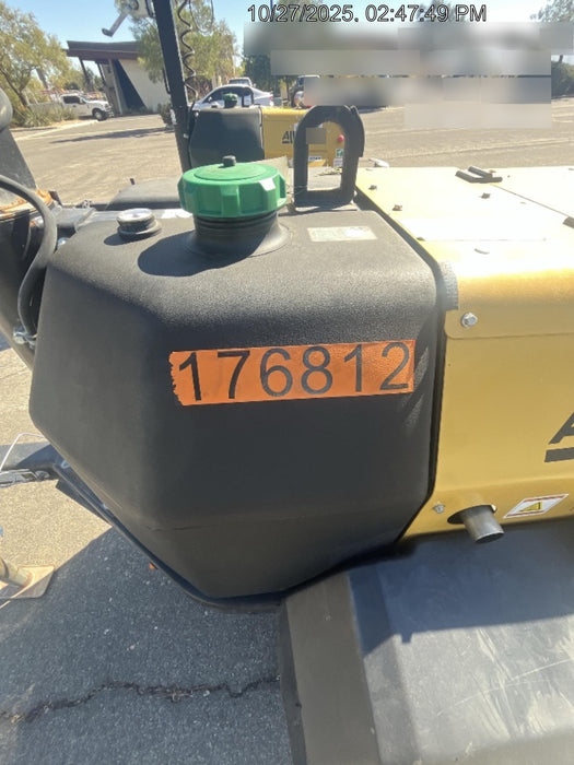 Allmand NLV3GR (4) LED Light Fixture 350W, 23' Vertical Mast, 3kW Prime, Towable, Deep Sea L401, Leveling Jacks, Yanmar T4F 5.8hp