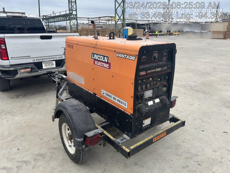 2021 Lincoln Electric Vantage 322 Vantage 322 Ready Pak 3 w/ Decals, ORANGE (includes trailer, cable rack, fender light kit) NO Telematics