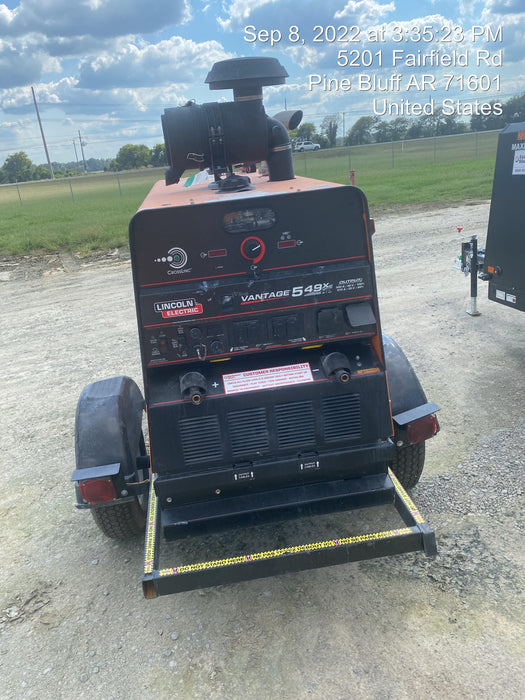 2022 Lincoln Electric Vantage 549X VANTAGE 549X READY-PAK 3