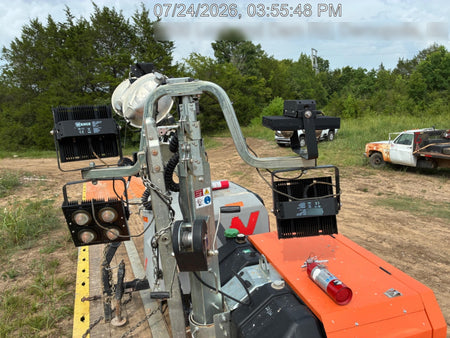 2025 Wanco WLTT-4MM4K Diesel, Mitsubishi L2E, 9.0HP @1800 rpm, Deep Sea Controller, Shore Power Plug, Auto Start, (4) 350W LED Floodlights, 4kW Generator, 60 Gal Fuel Tank, 2" Ball, T3