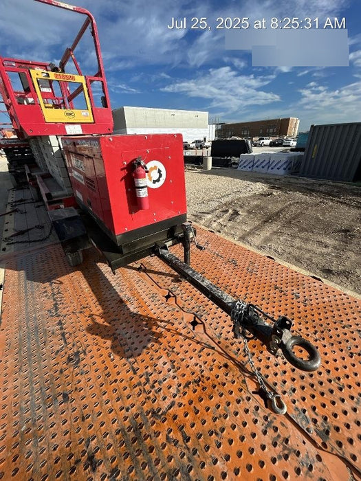 2022 Shindaiwa DGW400MDL Kubota D902 Engine, 23 HP, Dual Op Welder, Wire, Arc, Droop Stick, Tig, and CC Stick Functionality, Simulphase, 3 Phase and 1 Phase Gen Output, Single Axle NB Trlr, Slr Trckl Chrg 12V 12W, Fire Ext