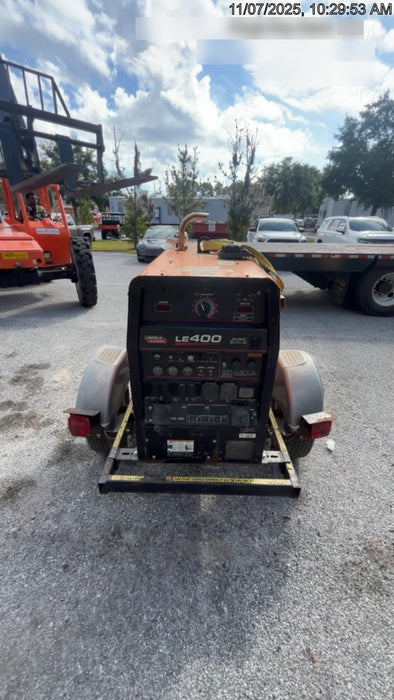 2022 Lincoln Electric LE400 Kubota V1505, Trlr, Cable Rack, Light Kit, ES Decals, T3