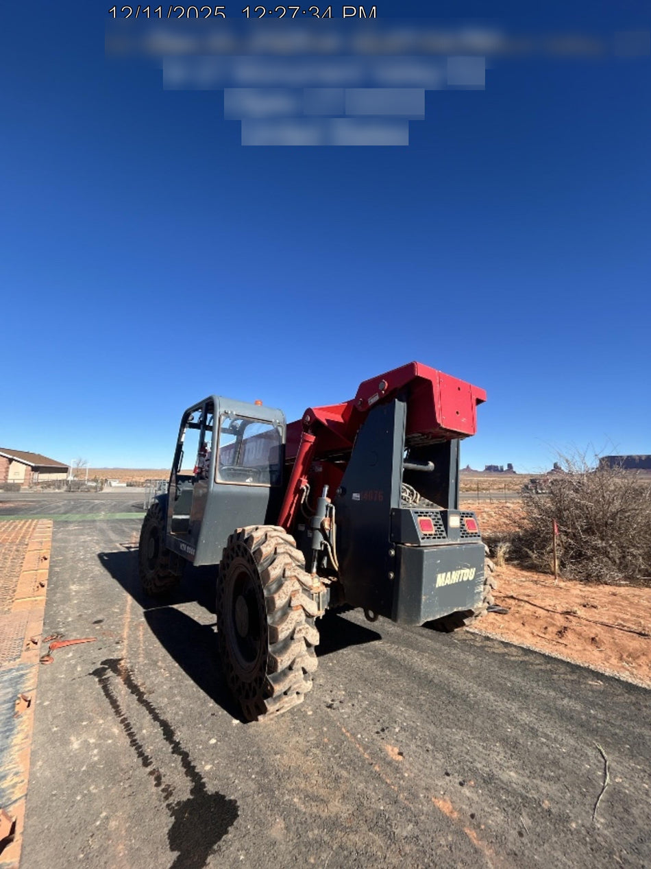 2019 Manitou MTA8044 MTA 8044 - 74 HP T4, Canopy, Worklights/Strobe, Beacon, 66" Carriage, 48" Forks, Solid Tires, Lift Hook, Aux Hydraulics