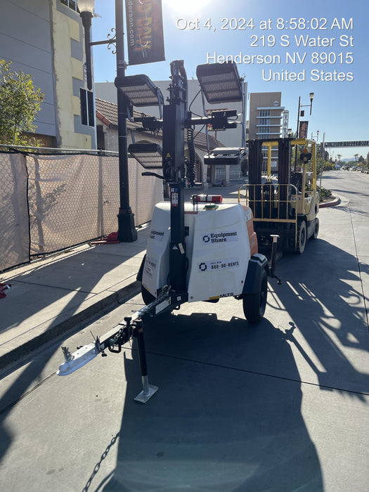 2024 Generac MLT2 Diesel, Flex Switch 120V Input, Powerzone Controller, 
(4) 320W LED Lights, 4kW Generator, 39.9 Gal Fuel Tank, 2" Ball, T3