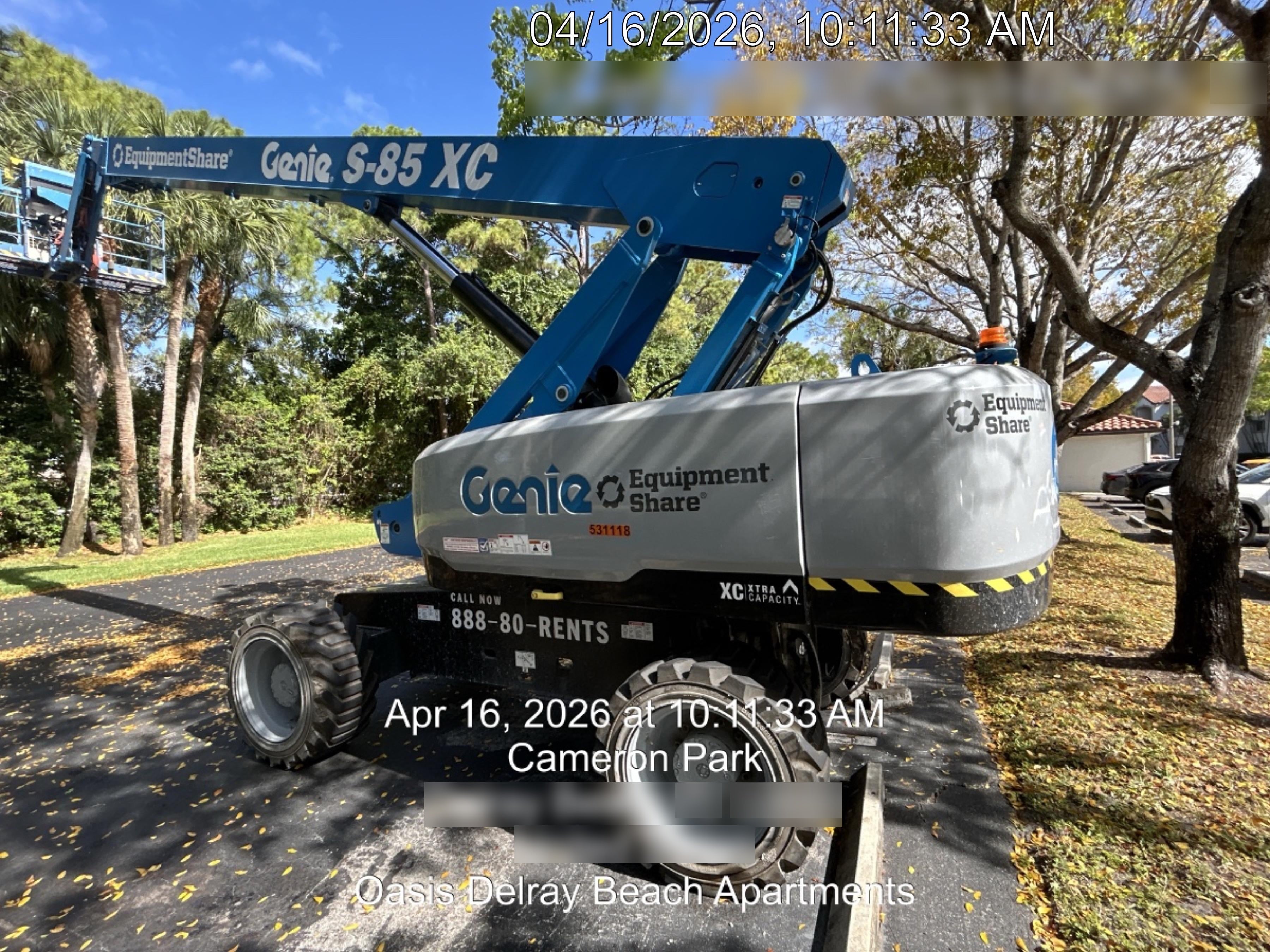 2025 GENIE S-85 XC