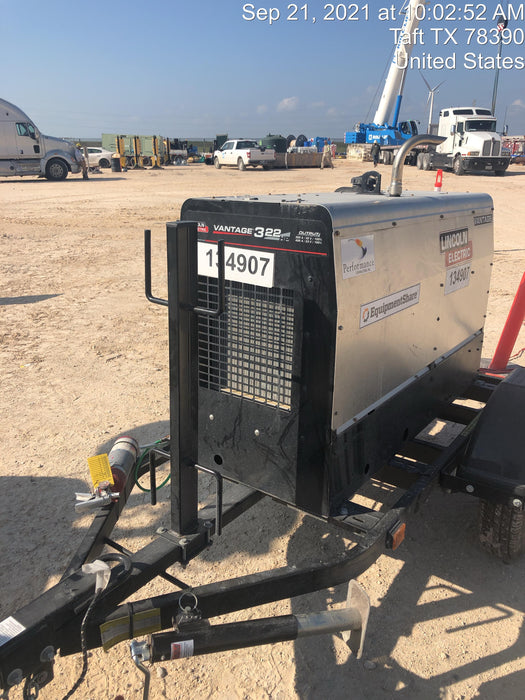 2021 Lincoln Electric Vantage 322 Ready Pak 3
