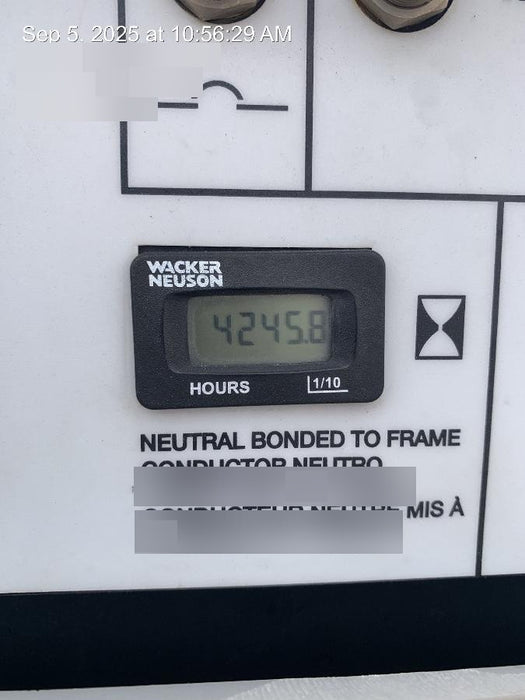 2019 Wacker Neuson LTV6L-MH Standard Options, ES Track Hardware, Fuel Level Sensor