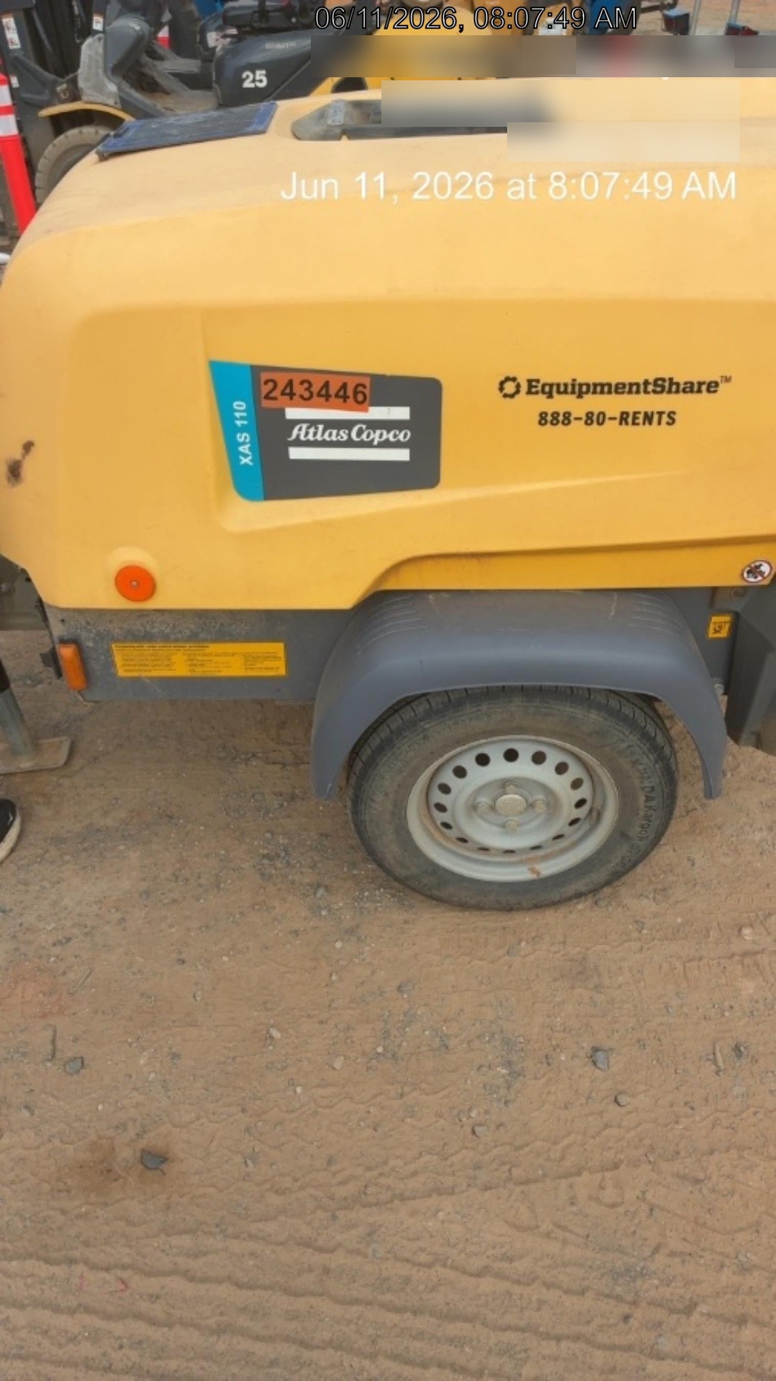 2022 ATLAS COPCO XAS 110